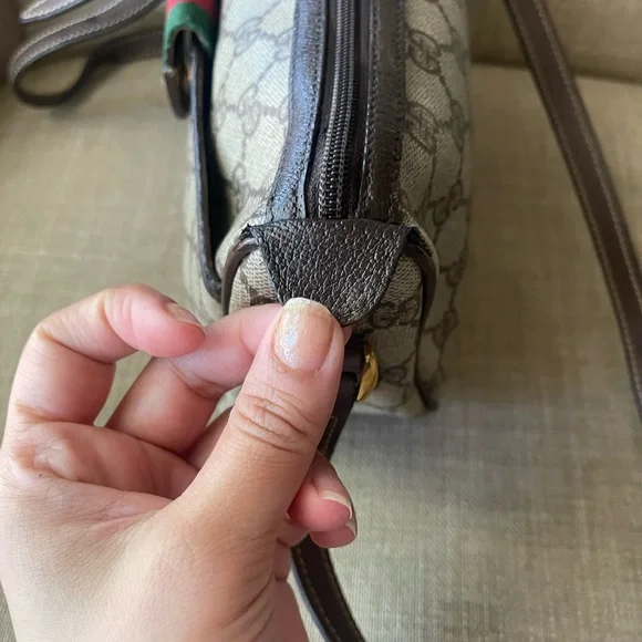 Authentic Gucci vintage web sherry line crossbody bag 89.02.032 (R09) - Picture 12 of 16